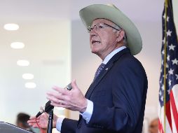Ken Salazar sostuvo una conferencia para hablar de la reforma judicial. SUN / RDB.