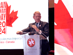 El embajador de Canadá en Mexico, Graeme C. Clark, dijo que inversionistas canadienses le han transmitido sus preocupaciones sobre la reforma al Poder Judicial. EFE/Jose Mendez