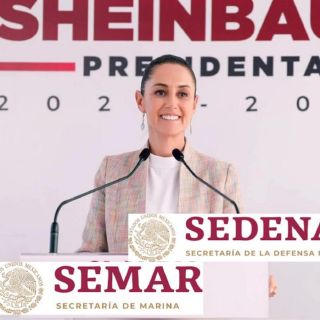 ¿Quiénes serán los titulares de la Sedena y Semar? Esto dijo Sheinbaum