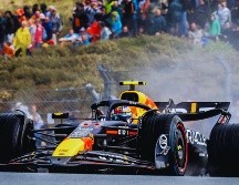 SERGIO PÉREZ. El sábado será clave para definir la parrilla de salida. EFE / R. De Waal