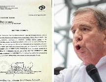 El Ministerio Público de Venezuela citó a declarar a Edmundo Gonzalez Urrutia. EFE/ Ministerio Público De Venezuela / Reyner Pena