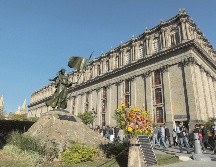 Plaza Fundadores. En la zona Centro de Guadalajara se ubica la estatua de Beatriz Hernández. EL INFORMADOR/Archivo