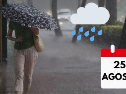 También el monzón mexicano generará lluvias fuertes a muy fuertes en otras zonas.  EFE / ARCHIVO