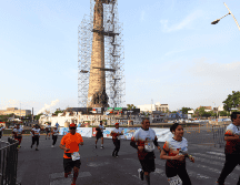El punto de salida sucedió sobre la avenida Chapultepec con cruce calle Montenegro en punto de las 6:00 horas. ESPECIAL/ Comude
