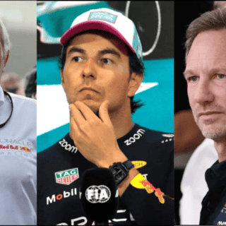 Checo Pérez es elogiado por Helmut Marko y Christian Horner
