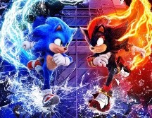Junto a sus amigos y un enemigo, Sonic buscará vencer a Shadow en la tercera película de la saga, a estrenarse en diciembre de este año. ESPECIAL / X: @ParamountMexico