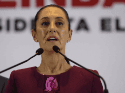 La futura mandataria enfatizó que temas como la conformación del Poder Judicial deben discutirse de manera interna. SUN/Diego Simón Sánchez