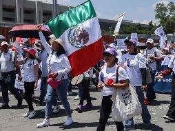 Trabajadores del Poder Judicial han realizado marchas en todo el país para evitar el llamado Plan C. SUN/H. Salvador