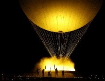 La apertura se convirtió en una verdadera fiesta que da un aviso de lo que se vivirá en los próximos once días de competencia. AFP.