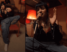 La argentina se presentó en el en vivo de forma sencilla pero sensual, en un ambiente totalmente íntimo. ESPECIAL/TIKTOK/ cazzu.