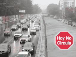 Las limitaciones se determinan en función del último dígito de la placa y el color del engomado del vehículo. ESPECIAL/SUN/ ARCHIVO.