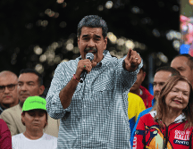 Maduro hizo estas afirmaciones en una reunión con representantes de la banca, seguros y valores, transmitida por el canal estatal VTV. Xinhua/Marcos Salgado