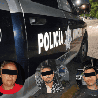 Detienen a tres presuntos ladrones en Zapopan