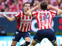 Las Chivas le hicieron cuatro goles a los Bravos de Juárez en el primer tiempo del partido de la fecha número siete del Apertura 2024. IMAGO7.