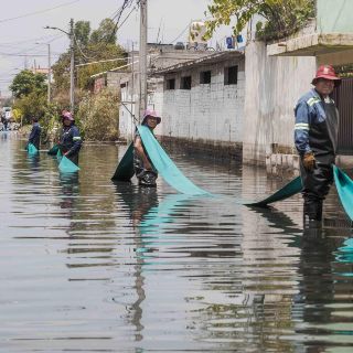Lluvias en Chalco vuelven a incrementar nivel de agua en 16 colonias