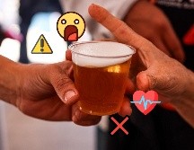 Esto sucede si bebes cerveza a diario; podrías tener varios problemas. EL INFORMADOR / ARCHIVO