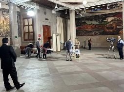 Este lunes, los empleados de la Suprema Corte de Justicia de la Nación (SCJN) aprobaron por una gran mayoría un paro de labores para manifestar su oposición a la reforma judicial que será debatida por el Congreso a partir de mañana. SUN / D. Wachauf