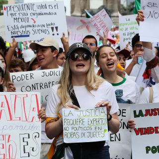 Estudiantes de Derecho exigen a diputados abrir diálogo sobre reforma judicial