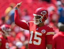 Mahomes y los Chiefs enfrentarán a Baltimore en el inicio de la temporada 2024-2025 de la NFL. AP/C. Riedel