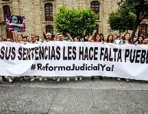 Los estudiantes incluso señalaron quela reforma al Poder Judicial ha sido la mejor propuesta del ejecutivo en su sexenio. EL INFORMADOR / A. Navarro