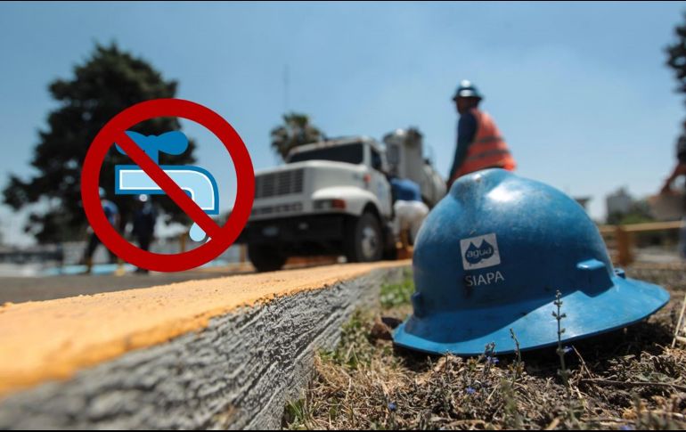 A través de sus redes sociales, el SIAPA informó que se están reparando fugas de agua potable en un punto específico de la Zona Metropolitana de Guadalajara. EL INFORMADOR / ARCHIVO