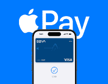 Apple Pay protege tus datos personales y bancarios, por lo que al hacer una transacción se requiere Face ID, Touch ID o un código. APPLE