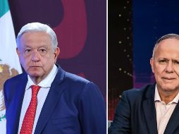 Además, el periodista reprochó que el Presidente López Obrador lo ha insultado durante seis años y en cambio él nunca lo ha insultado. SUN / F. ROJAS / ARCHIVO