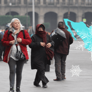 ¿Qué efectos traerá el frente frío 1 y qué estados de México se verán afectados?