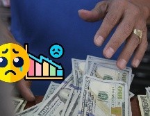 El superpeso se desplomó en la cotización del dólar del día de hoy en los principales bancos de México. EL INFORMADOR / ARCHIVO
