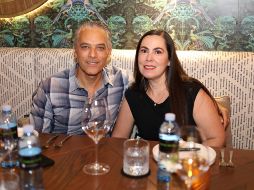 Alexandro Vázquez y Ariadna Kotsiras Ralis. GENTE BIEN JALISCO/ Antonio Martínez