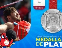 Después de tres lanzamientos fallidos, Edgar Fuentes obtuvo su mejor marca de la temporada y la medalla de plata. X/CONADE