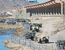 Cada vez son más los operativos en la frontera con México para impedir el paso de migrantes. EL UNIVERSAL