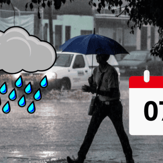 Pronostican fuertes lluvias en más de la mitad del país; hay probabilidad de ciclón