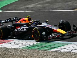 El mexicano Checo Pérez sumó 4 puntos y se mantuvo en el mismo lugar en la clasificación. AFP / ARCHIVO