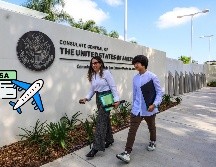 Esta es la forma en la que puedes adelantar tu cita para la visa estadounidense durante este mes. EL INFORMADOR / ARCHIVO