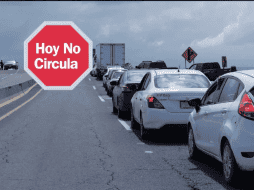 Las limitaciones se determinan en función del último dígito de la placa y el color del engomado del vehículo. ESPECIAL/SUN/ J. Alvarado.