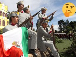 Los Niños Héroes fueron Juan Escutia, Vicente Suárez, Fernando Montes de Oca, Francisco Márquez, Agustín Melgar y el Teniente Juan de la Barrera. El Informador/ Archivo y CANVA