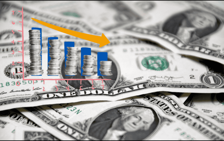 Representa una disminución del 0.57% en comparación con el cierre anterior. Pixabay / Canva