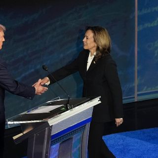 Inicia debate presidencial de Estados Unidos entre Trump y Harris