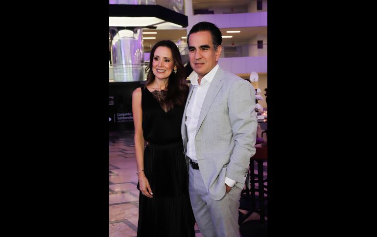 Marcela Hernández y Carlos de la Torre. GENTE BIEN JALISCO/ Claudio Jimeno