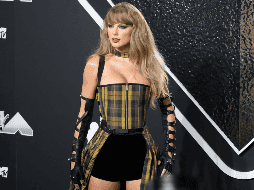 La cantante Taylor Swift posa durante la alfombra roja de los MTV Video Music Awards 2024. EFE/ Octavio Guzmán