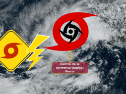 El SMN confirmó la formación de la tormenta tropical “Ileana” a partir de la depresión tropical Nueve-E, la cual se formó frente a las costas de Jalisco. SERVICIO METEOROLÓGICO NACIONAL/ smn.conagua.gob.mx/ ESPECIAL/ CANVA