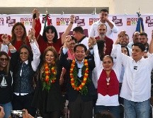 La ex candidata acusó que Pablo Lemus, gobernador electo de Jalisco y ex candidato de Movimiento Ciudadano, así como sus aliados cuestionen la labor de magistrados federales y que se emitan pronunciamientos sobre que no pueden anular la elección. EL INFORMADOR / J. Urrutia