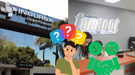 Hoy comparamos los puntos claves para conocer si Fonacot o Inbursa son la mejor opción para solicitar un crédito de nómina. ESPECIAL/ CANVA