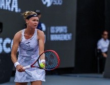 Bouzkova venía de tener un gran desempeño en el torneo, comenzó con el pie derecho ante Alexandra Eala. EL INFORMADOR / A. Navarro