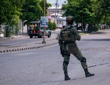 En la última semana, se han registrado balaceras y bloqueos en la capital sinaloense, que obligaron al gobierno del estado a cancelar los festejos patrios de este fin semana. AFP / I. Medina