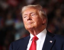 Trump fue víctima de un intento de asesinato el pasado 13 de julio durante un mitin en Butler, Pensilvania, después de que un joven de 20 años le disparó con un fusil hiriéndole en la oreja derecha. EFE / ARCHIVO