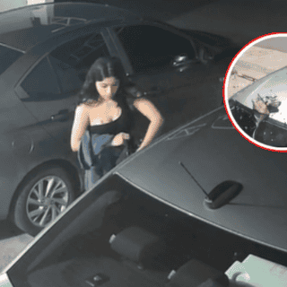 Aerosol vuela el parabrisas de un coche con una gran explosión viral (VIDEO)