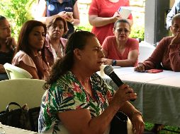 Colectivos de búsqueda de personas desaparecidas expusieron esta mañana sus quejas ante autoridades de la Fiscalía del Estado. EL INFORMADOR / J. Urrutia