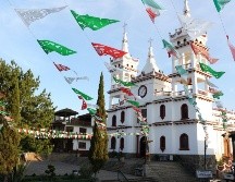 Parroquia de San Cristóbal en Mazamitla, Pueblo Mágico de Jalisco. NOTIMEX/ARCHIVO